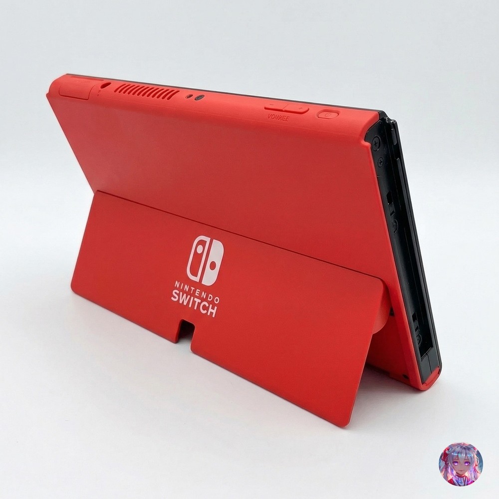 Nintendo Switch OLED Mario Red Model Console Joy-Con Bundle Region Free Dock JPN
