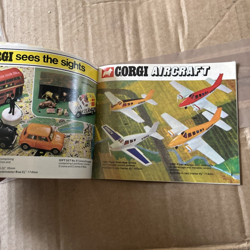 CORGI 1973 TOY CATALOG