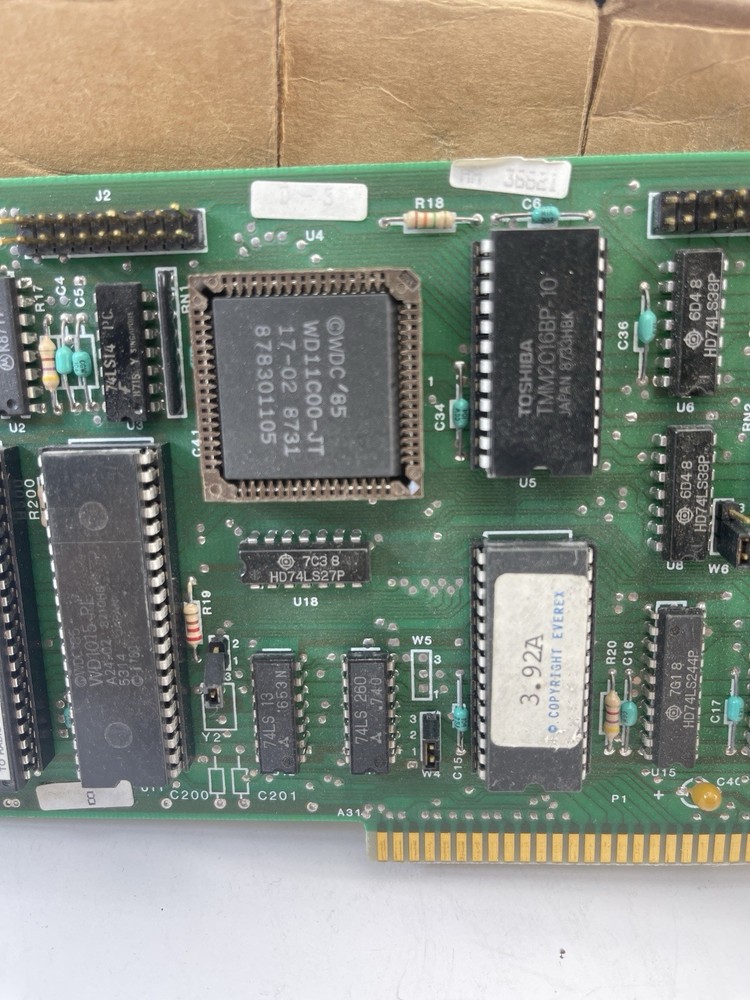 Western Digital ISA MFM Hard Drive Controller card??