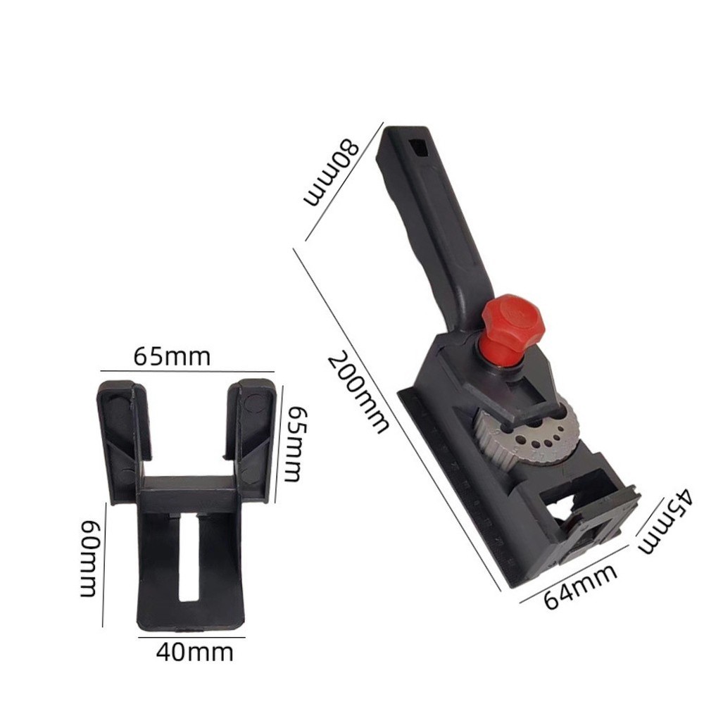 Dowel Drill Guide Adjustable Locator Integrated Drill Sleeve for Chippl