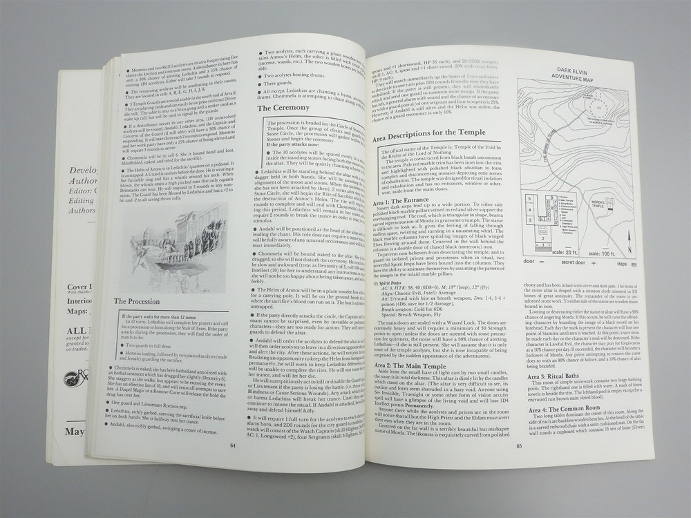 Advanced Dungeons & Dragons, D&D: RoleAids Sourcebook Elves