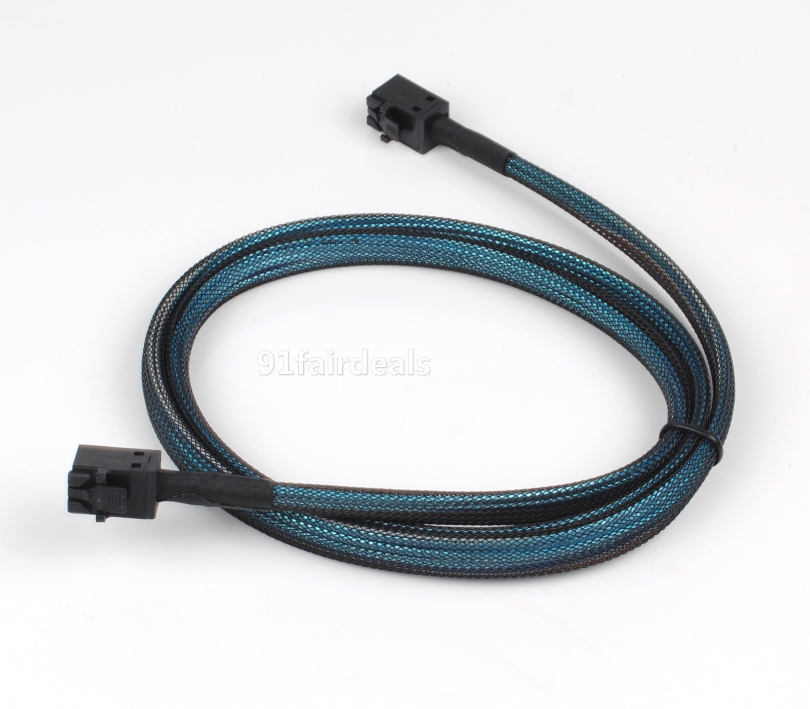 Mini SAS HD SFF-8643 to SFF8643 Server Straight / Angle Raid Data Cable 0.5M/1M
