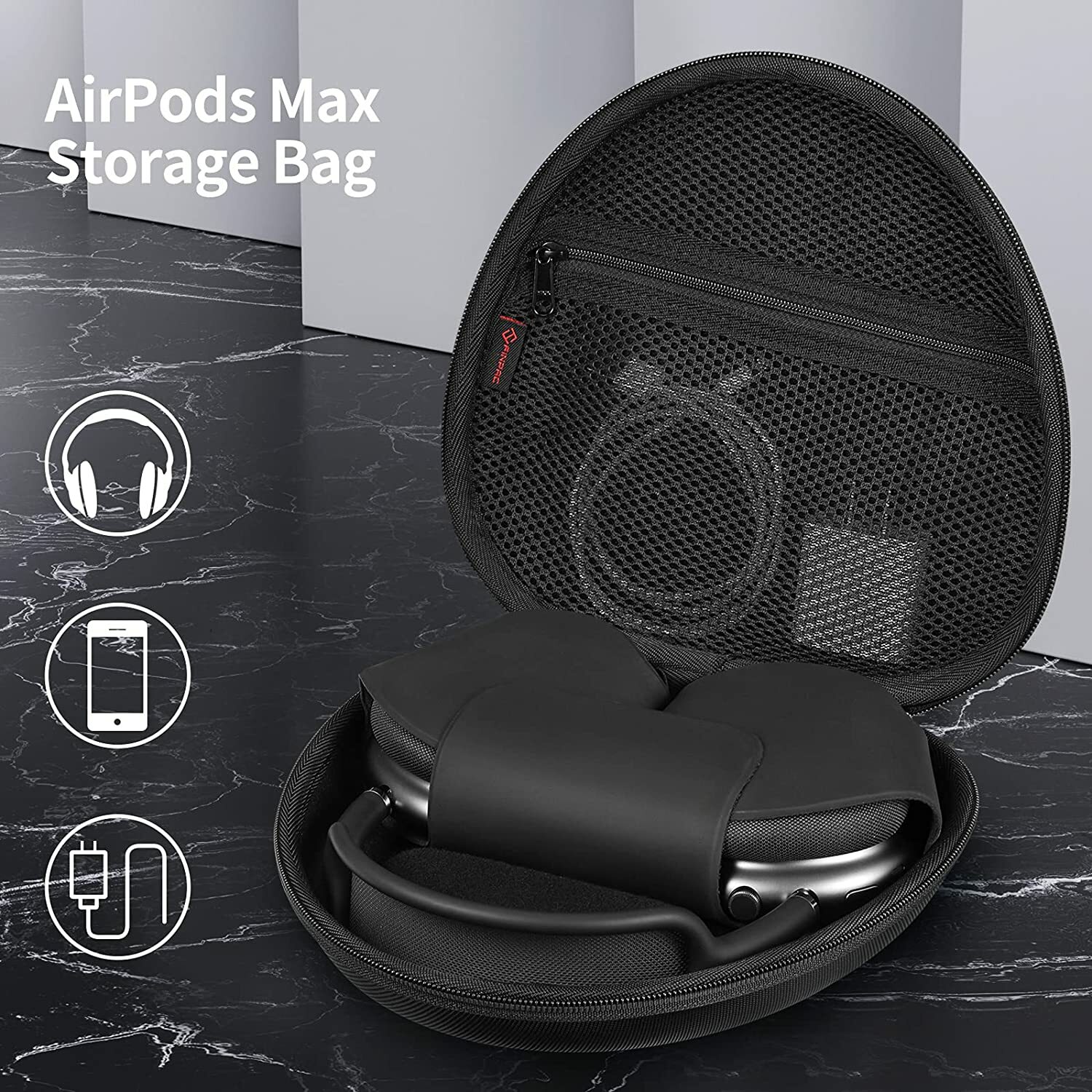 Case for Apple AirPods Max Headphone Protective Travel Carrying Hard Storage Bag