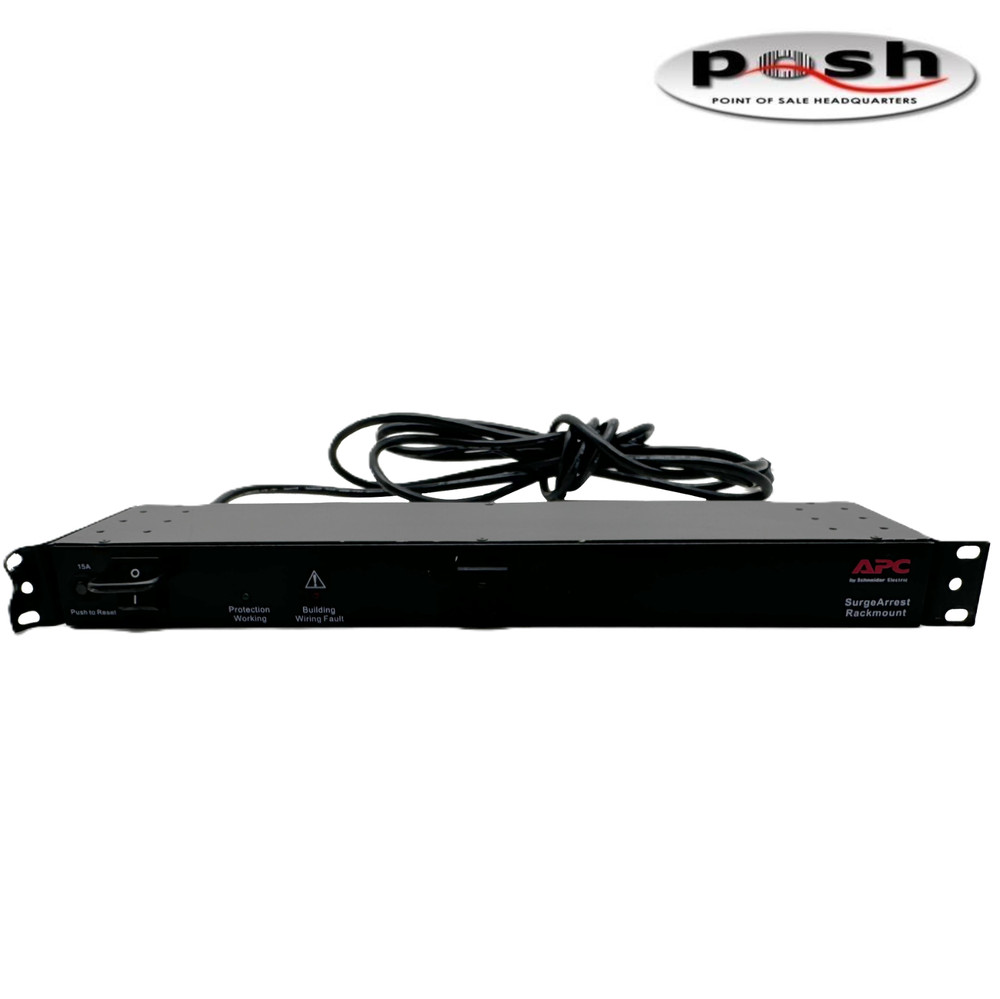 APC SurgeArrest Rackmount 120V 15A Power Distribution Unit