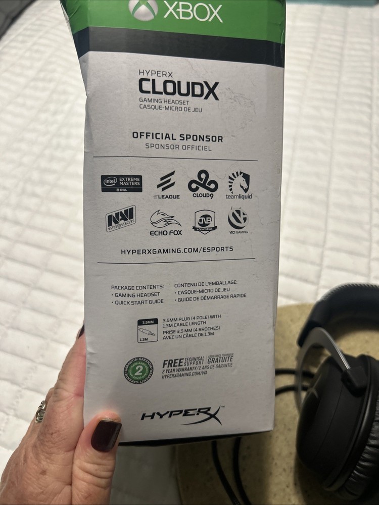 HyperX CloudX Pro Wired Gaming Headset for Xbox One-NOB