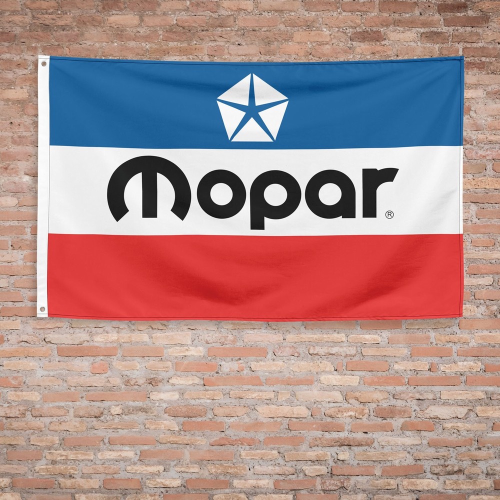 For Mopar Fans 3x5 ft Flag Banner