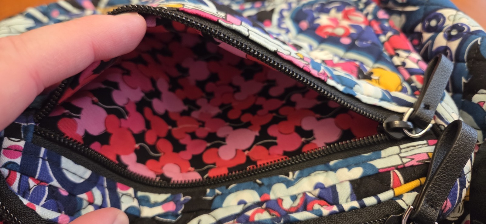 Disney Parks Vera Bradley Sling Backpack, Mickey’s Whimsical Paisley, See Photos