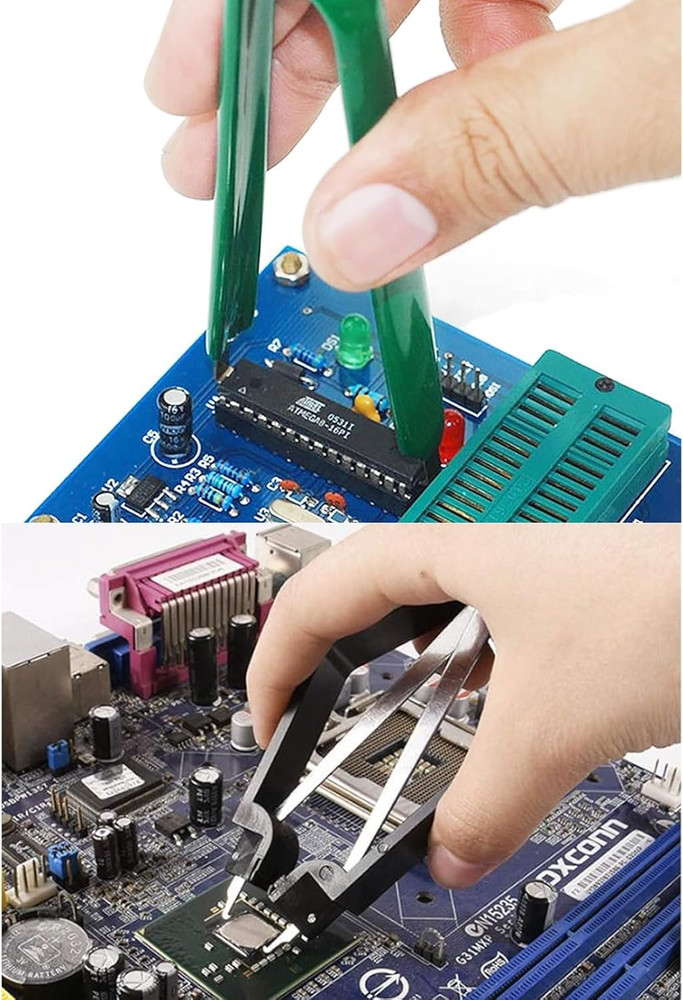 PLCC IC Chip Extractor U-Shape ROM Puller Tool Kit for Motherboard Use