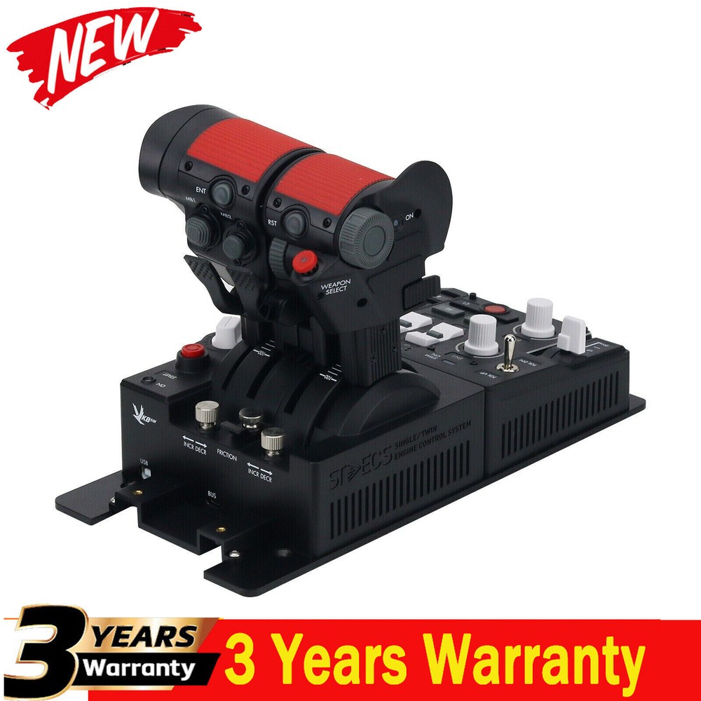 VKBSIM STECS Standard Flight Throttle Flight SIM Throttle STEM Extension Module