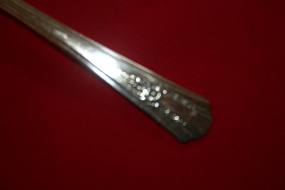 Oneida Silver Genesee Silver Plate Dinner Fork Pattern 1940 7-1/2"