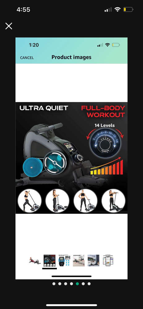 Fitness Reality Rowing Machine