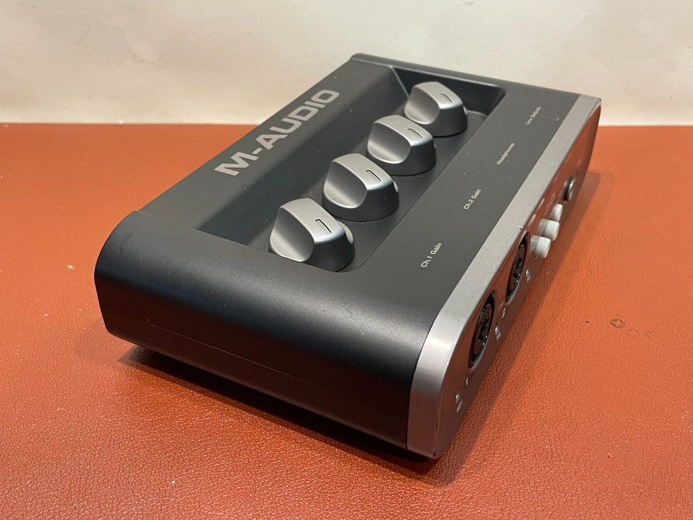 M-Audio Mobile Pre USB Preamp/Interface. Cables are not included