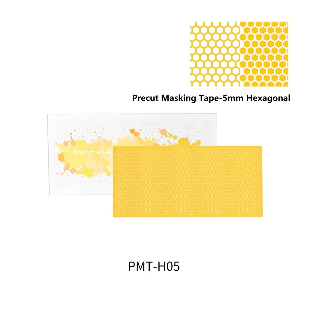 Dspiae #PMTH05 Hexagonal Masking Tape 5mm