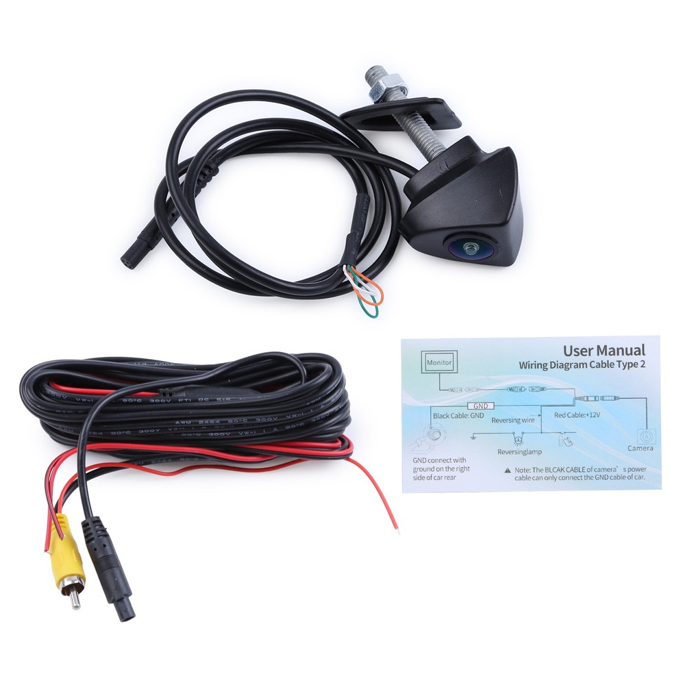 720P High-definition Front View Camera Backup Reverse Camera for Toyota