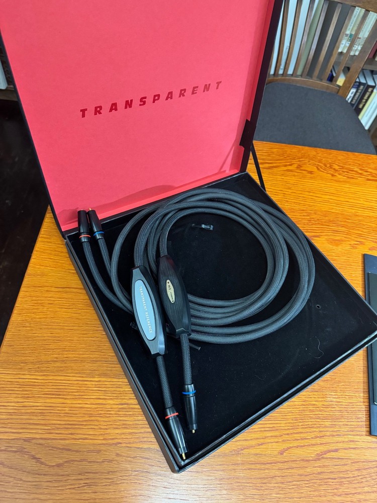 Transparent Reference HI Z MM 2.0M Single Ended RCA Interconnect Cables