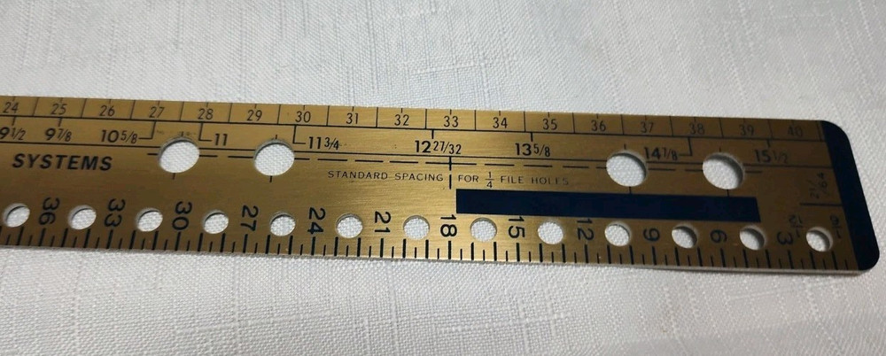 Forms Handling and Data Systems By Standard Register Ruler Scale 16 In
