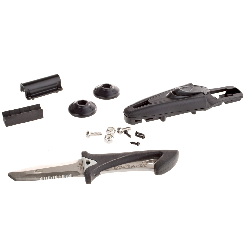 Scubapro White Tip Hose/BC Mount Knife