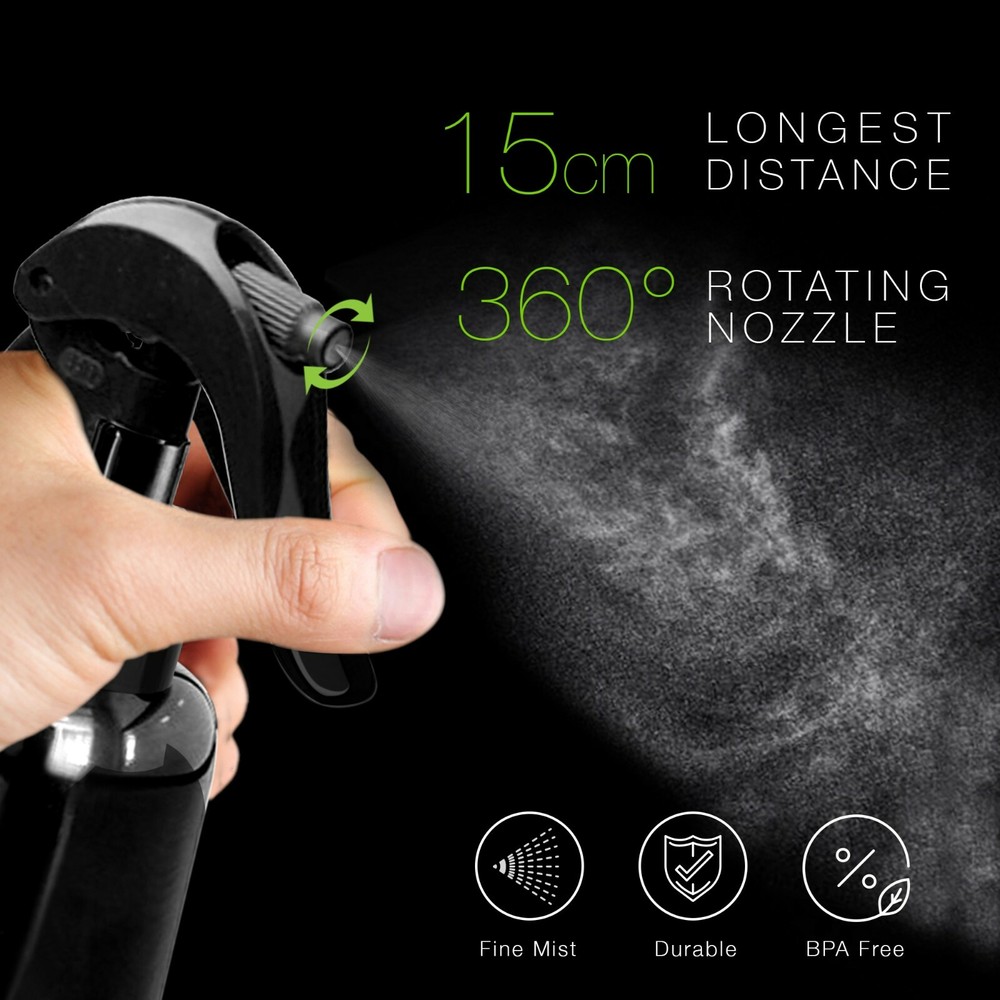 Empty Spray Bottle, Assorted Colors 3pc