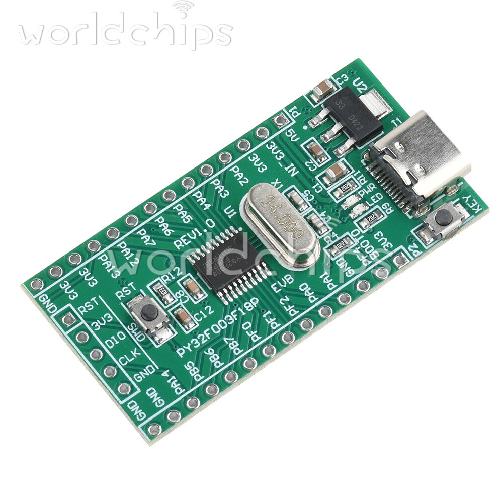 10x PY32F003F18P6TU Development Board PY32F003 Microcontroller Development Board