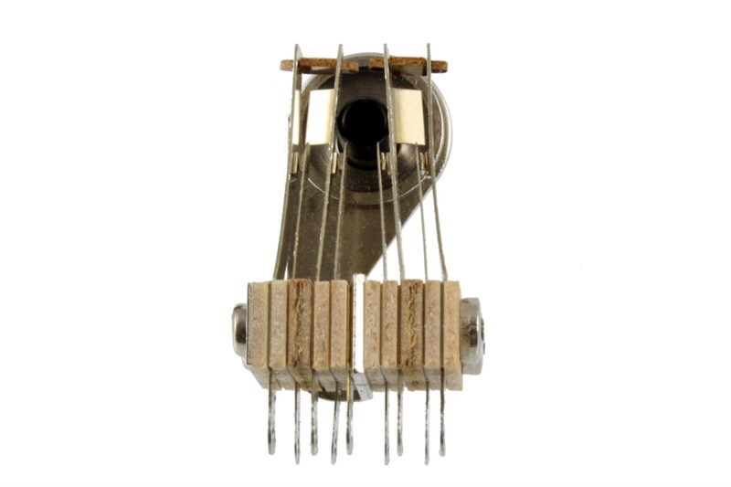 NEW - Switchcraft 4-Pole Right Angle Toggle Switch For Double Neck Guitars