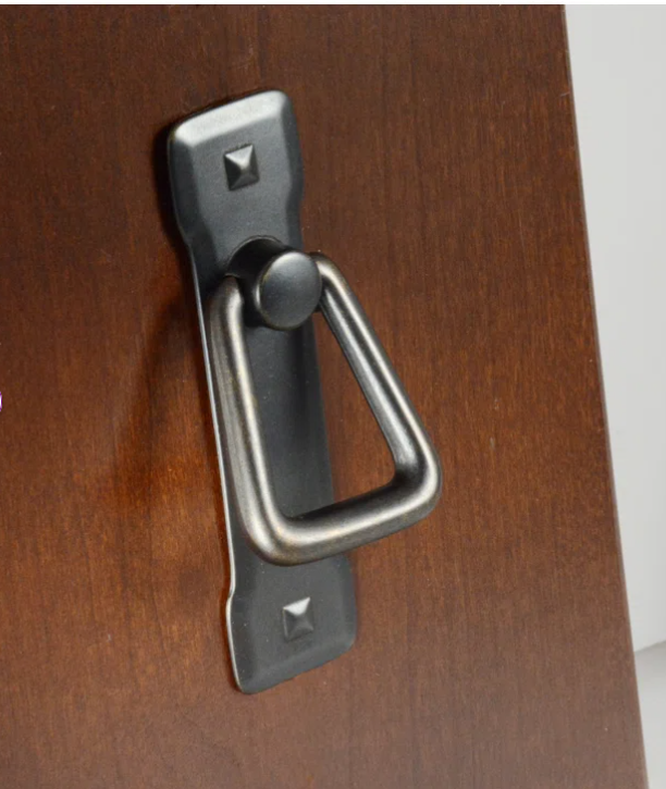 Matte Black Mission Bail Pull, Cabinet Handles and Drawer Pulls(Clearance)