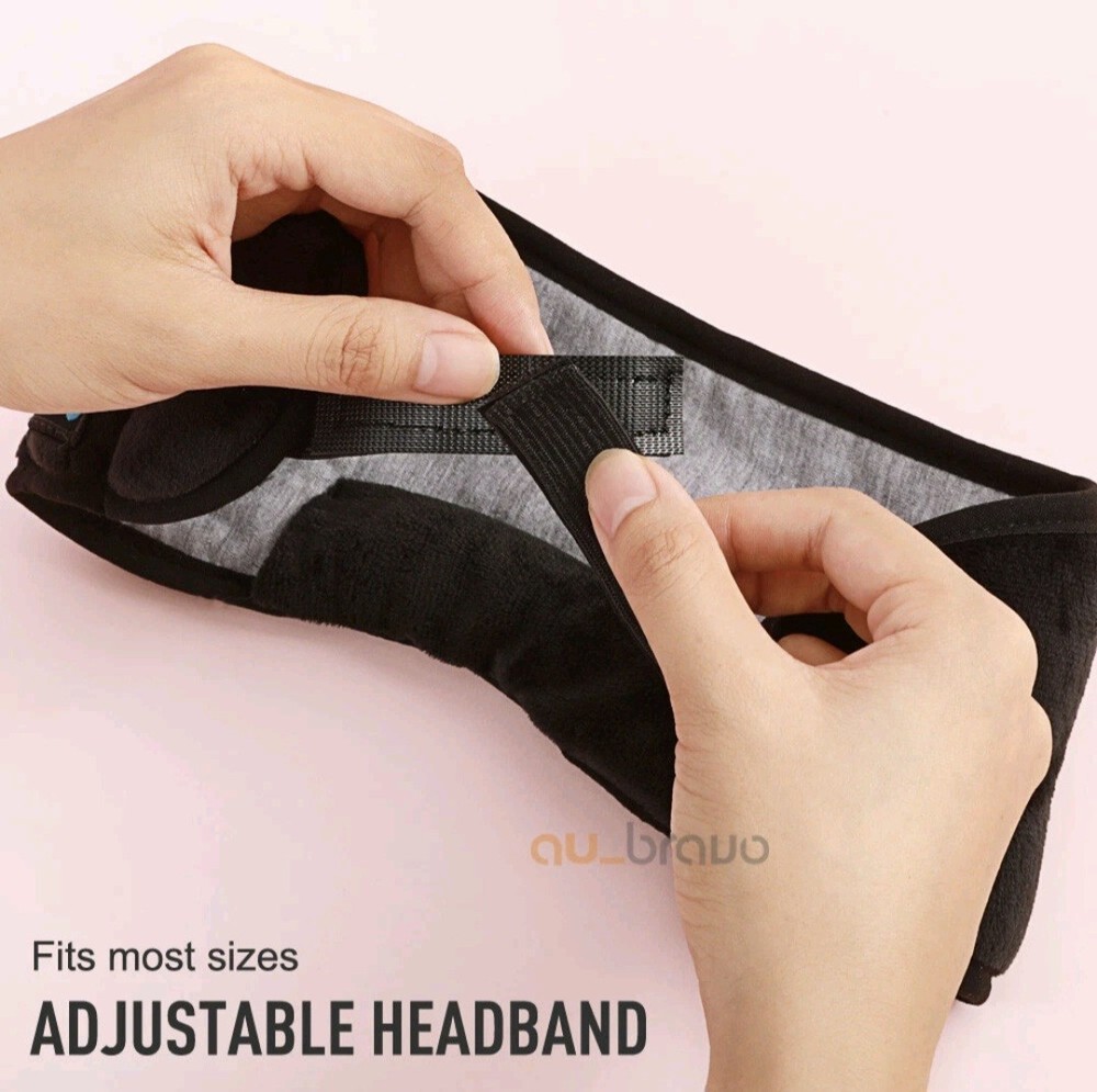 Sleep Headphones Bluetooth Wireless Sleeping Headband With Detachable Speaker AU