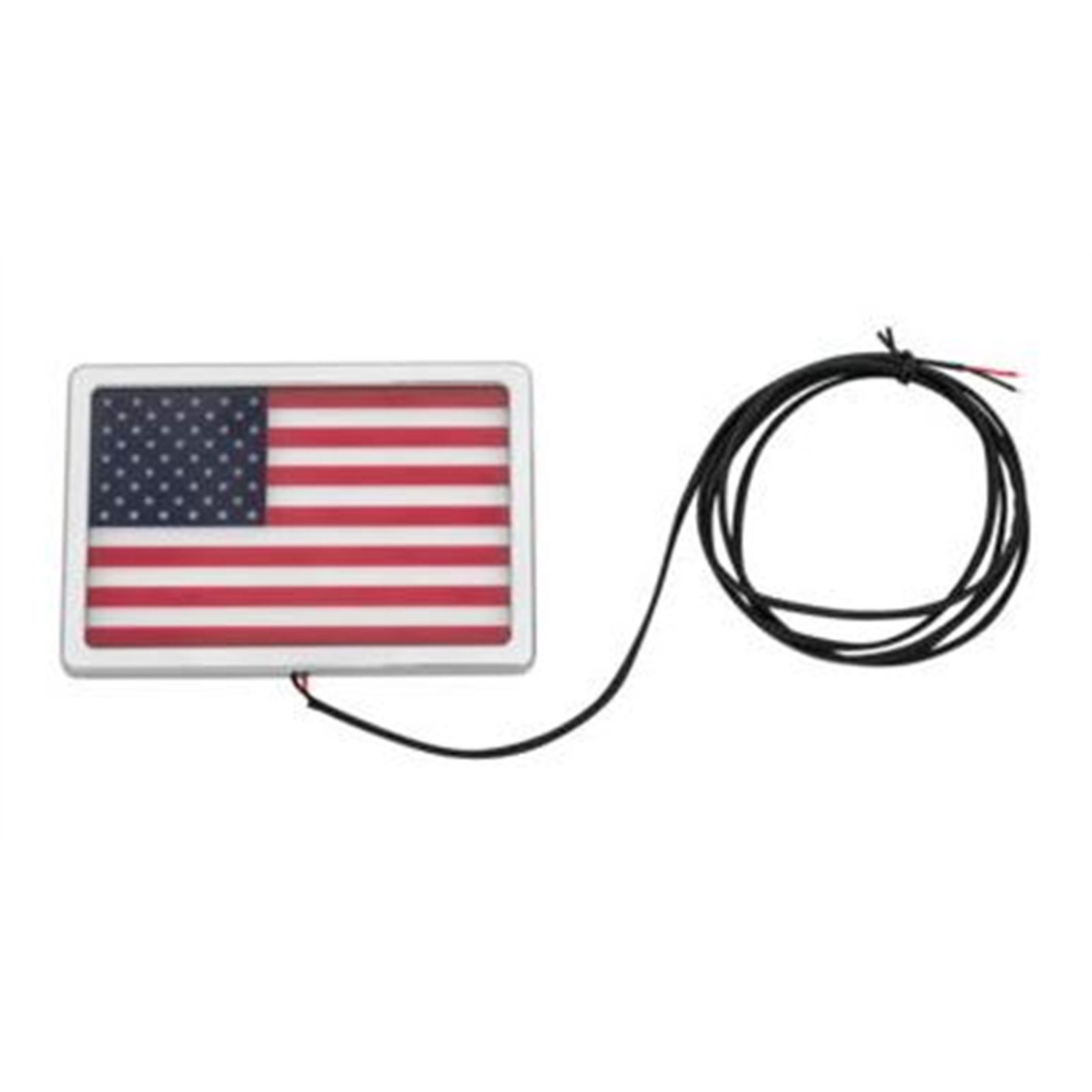 Kuryakyn LED Freedom Flag Freedom Flag, Chrome 2892