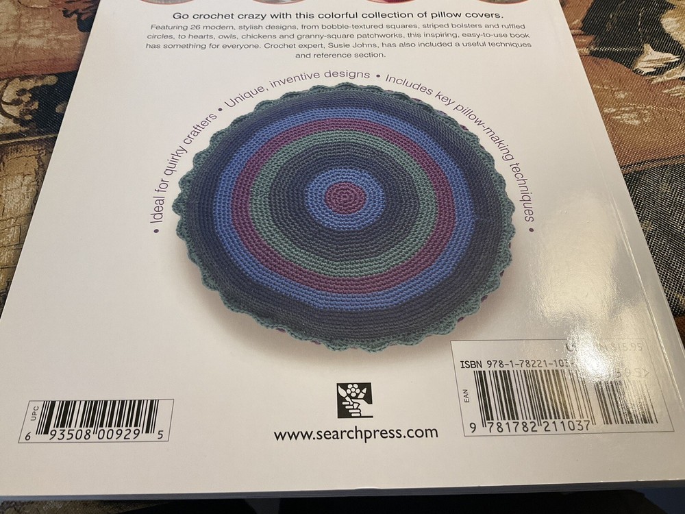 Crochet Pillows Craft Book