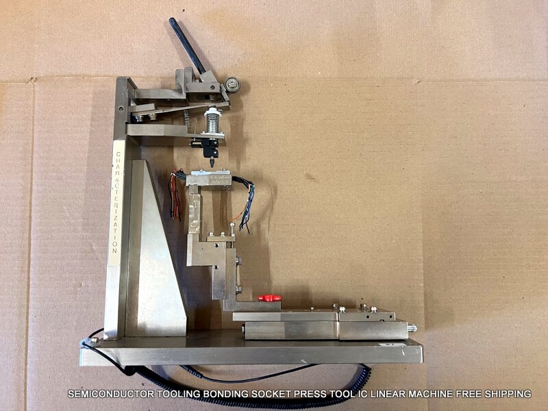 SEMICONDUCTOR TOOLING BONDING SOCKET PRESS TOOL IC LINEAR MACHINE FREE SHIPPING