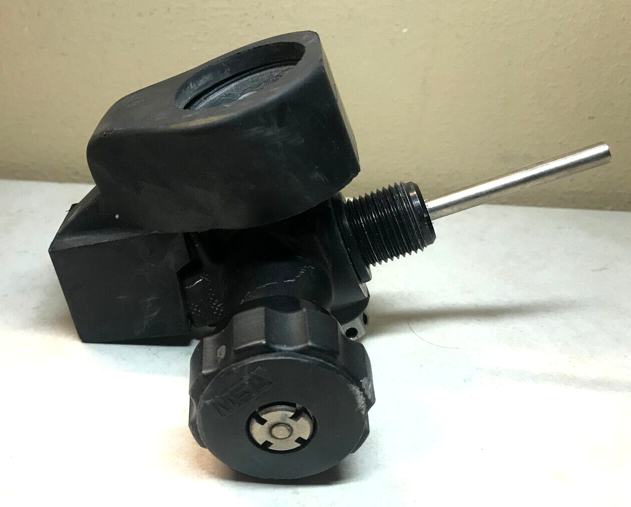 MSA 4500 PSI Cylinder Valve Assembly SCBA Tank Bottle Gauge Rubber Boot