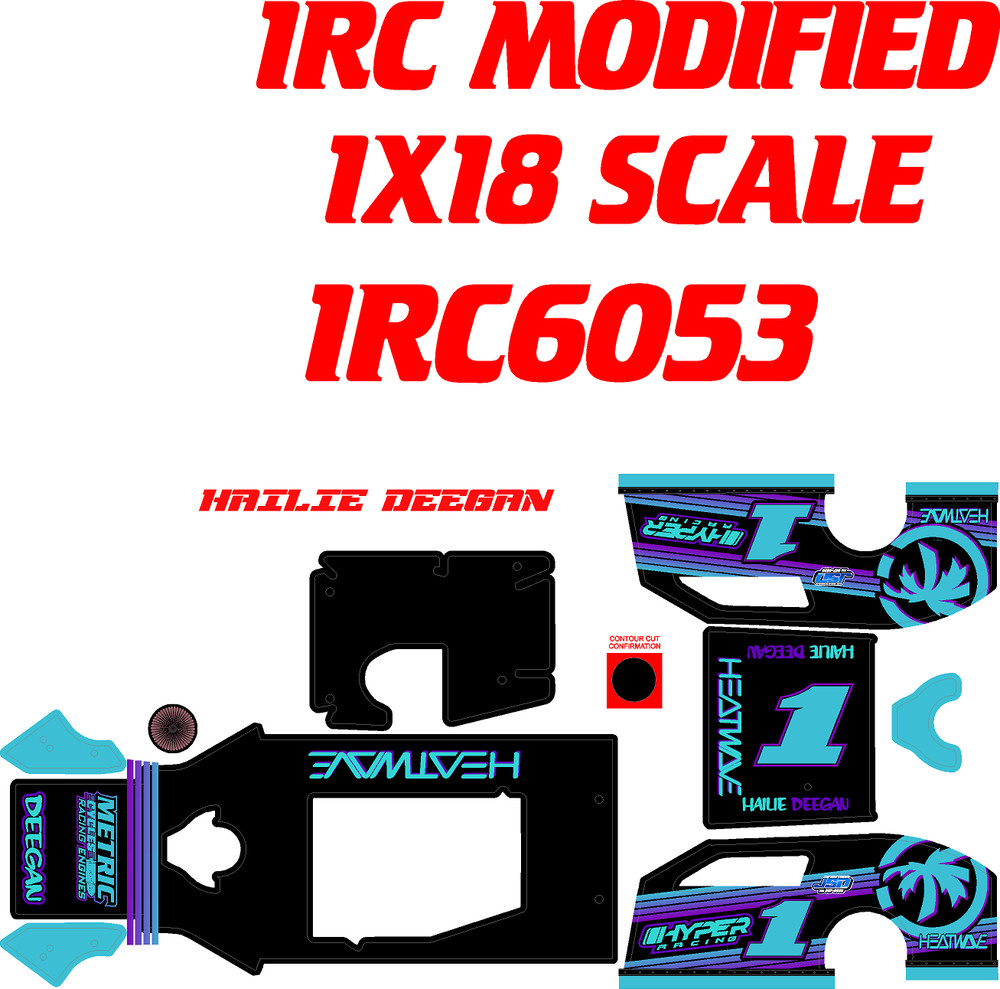 1RC MODIFIED 1RC605  WRAP THEME HAILIE DEEGAN