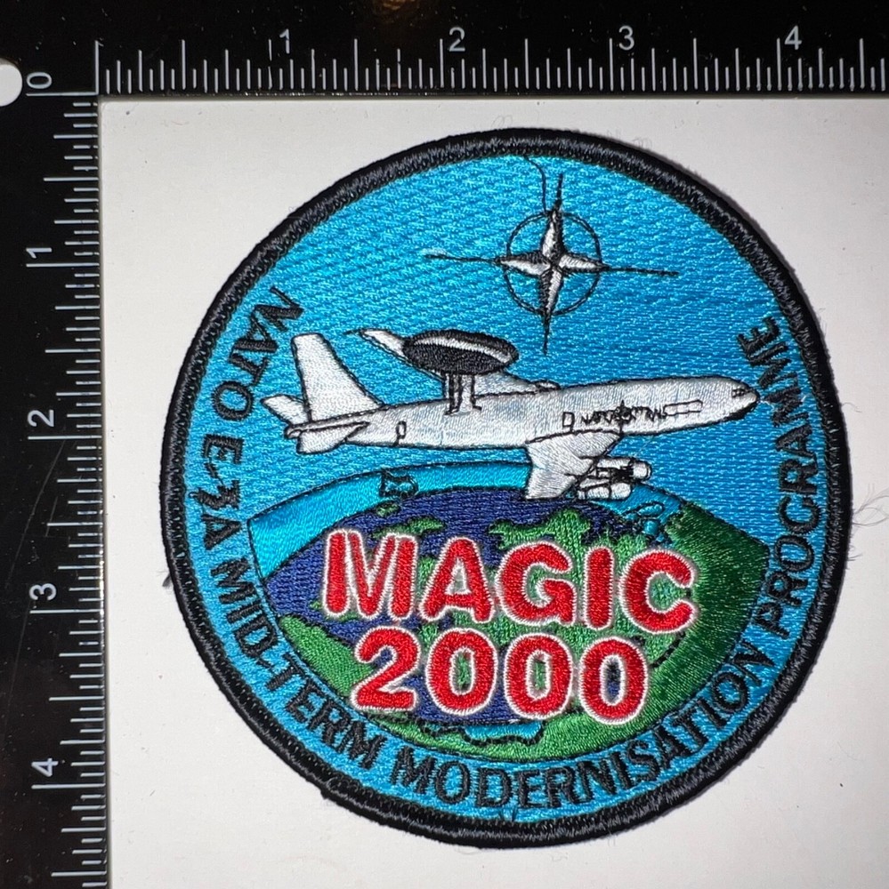 USAF US Air Force NATO- E-3A Mid Term Modernization Program MAGIC 2000 Patch