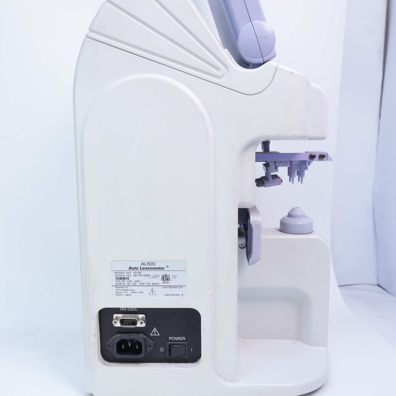 Reicert AL 500 Auto-lensometer 15100 *PARTS* T12-D8