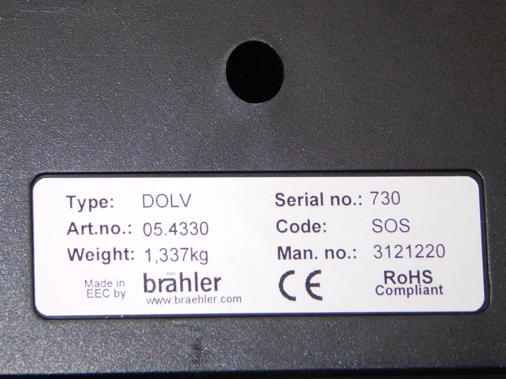 Brahler 05.4330 DOLV Digital Interpreter Console Unit Audio Communication System