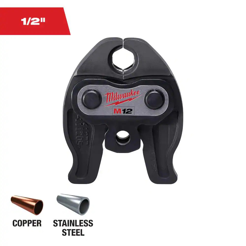 M12 Force Logic 1/2 In. Copper Press Tool Jaw