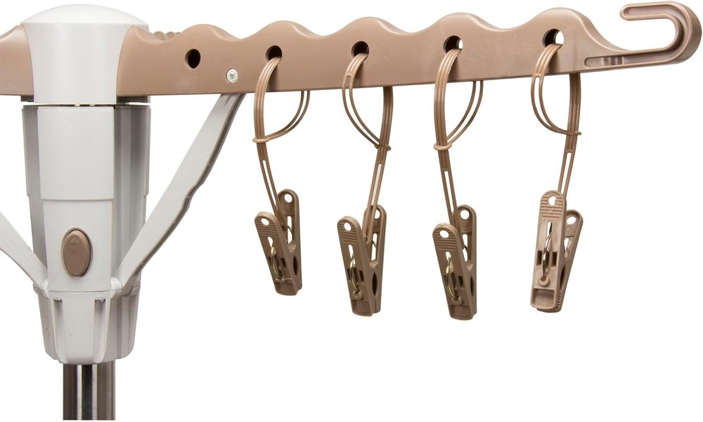 Adjustable Tripod Clothes Dryer Rack, Space-Saving Garment Hanging Solution