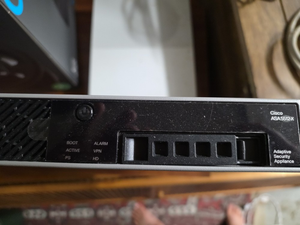 Cisco ASA 5512-X Adaptive Security Appliance Firewall (Untested)