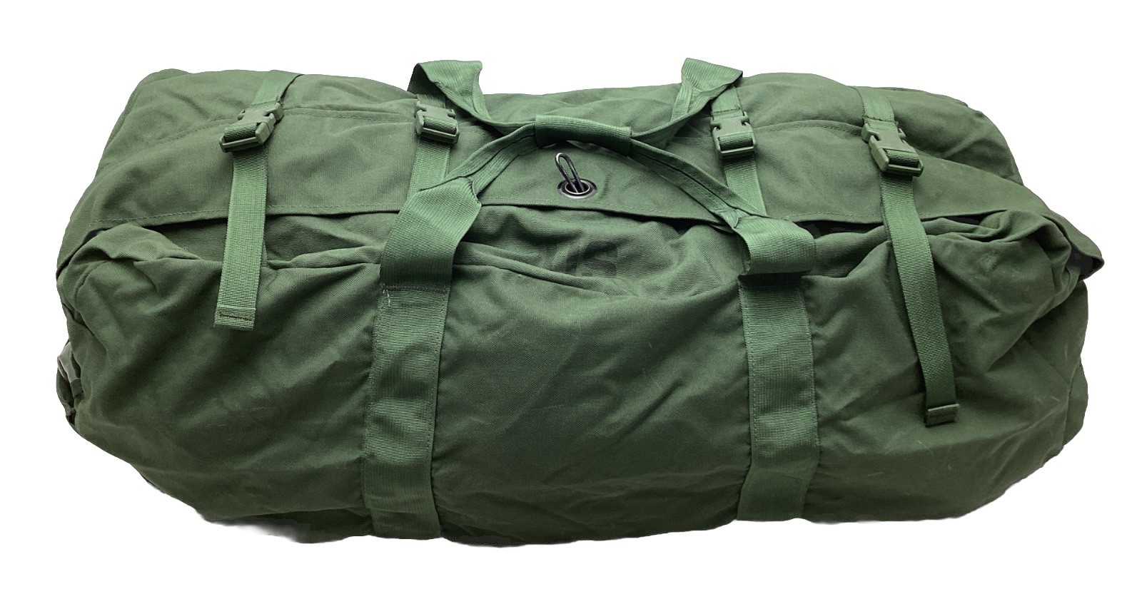 US Military Improved Green Duffle Bag Travel Flight Sea Bag 8465-01-604-6541