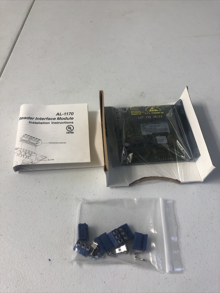 GE Interlogix Alliance AL-1170 Reader Interface Module