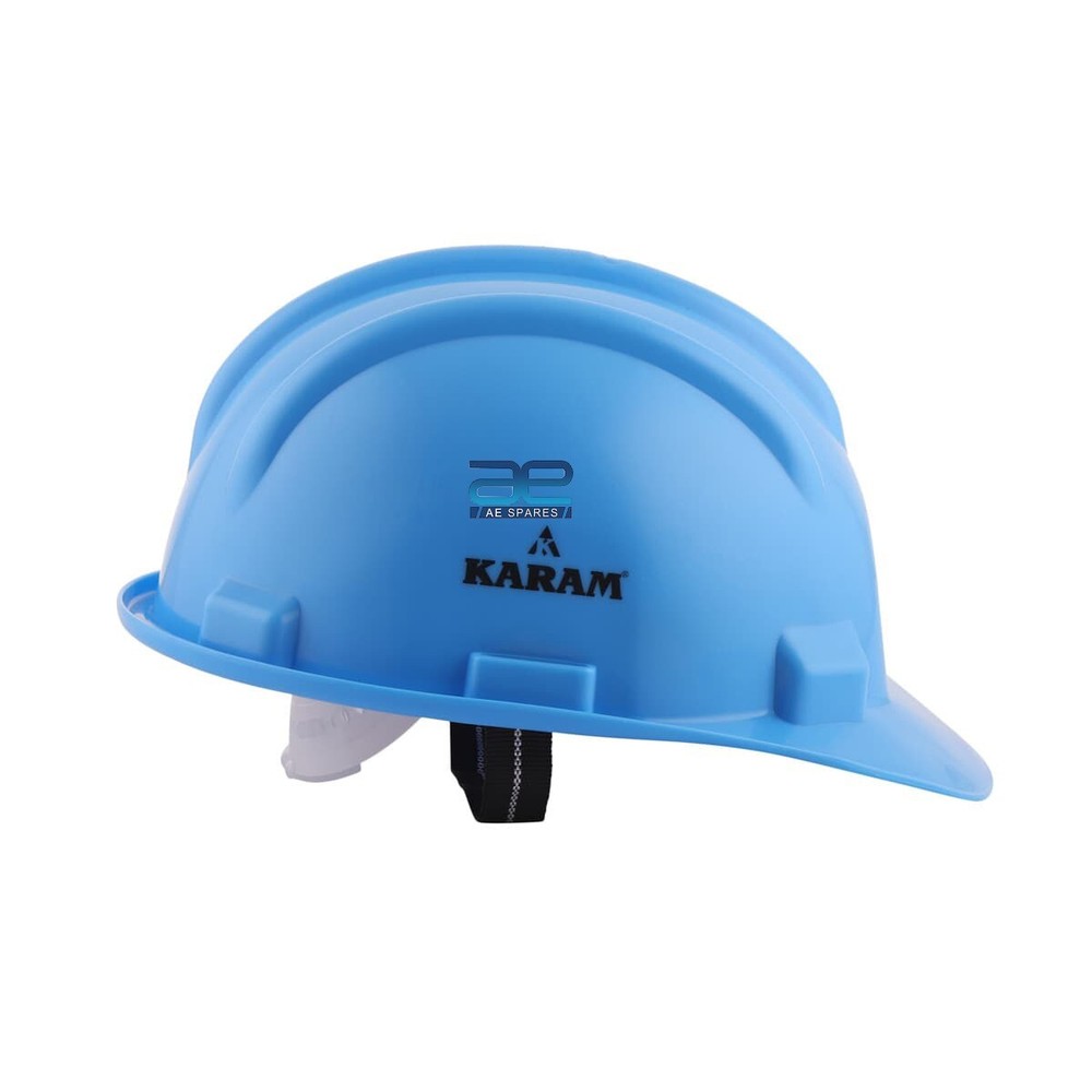 Shelmet Safety Helmet With Plastic Cradle (Star Blue)