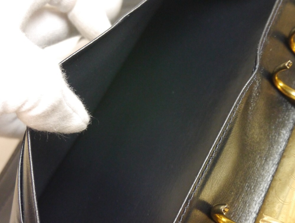 Authentic Cartier Sapphire Line Notebook Cover Leather #2065