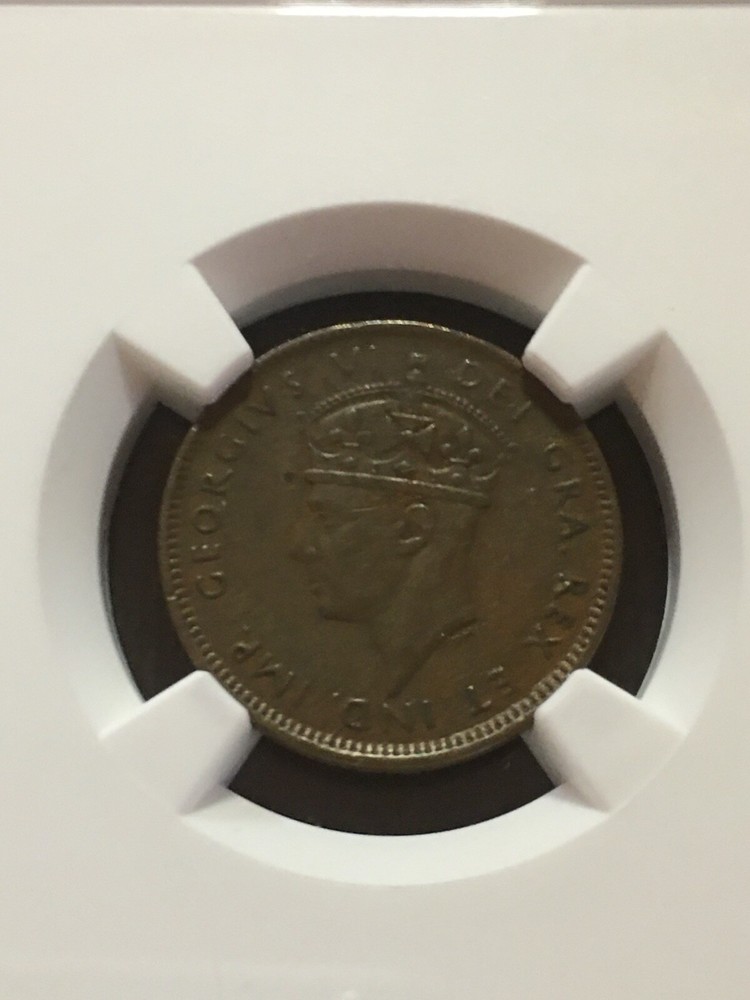1944c NGC Graded Newfoundland Small Cent 1¢**EF-45** Cert# 040