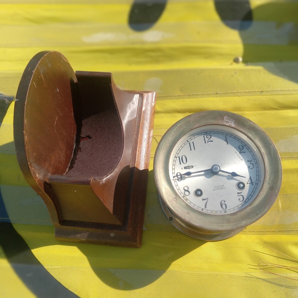 Chelsea Ships Bell Clock-Stand.