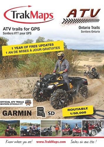 TrakMaps ATV Ontario - Garmin GPS Map