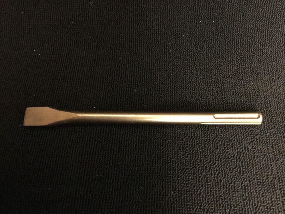 HILTI CHISEL FLAT SDS MAX 1" X 12" PREOWNED, FREE HAT, FAST SHIP