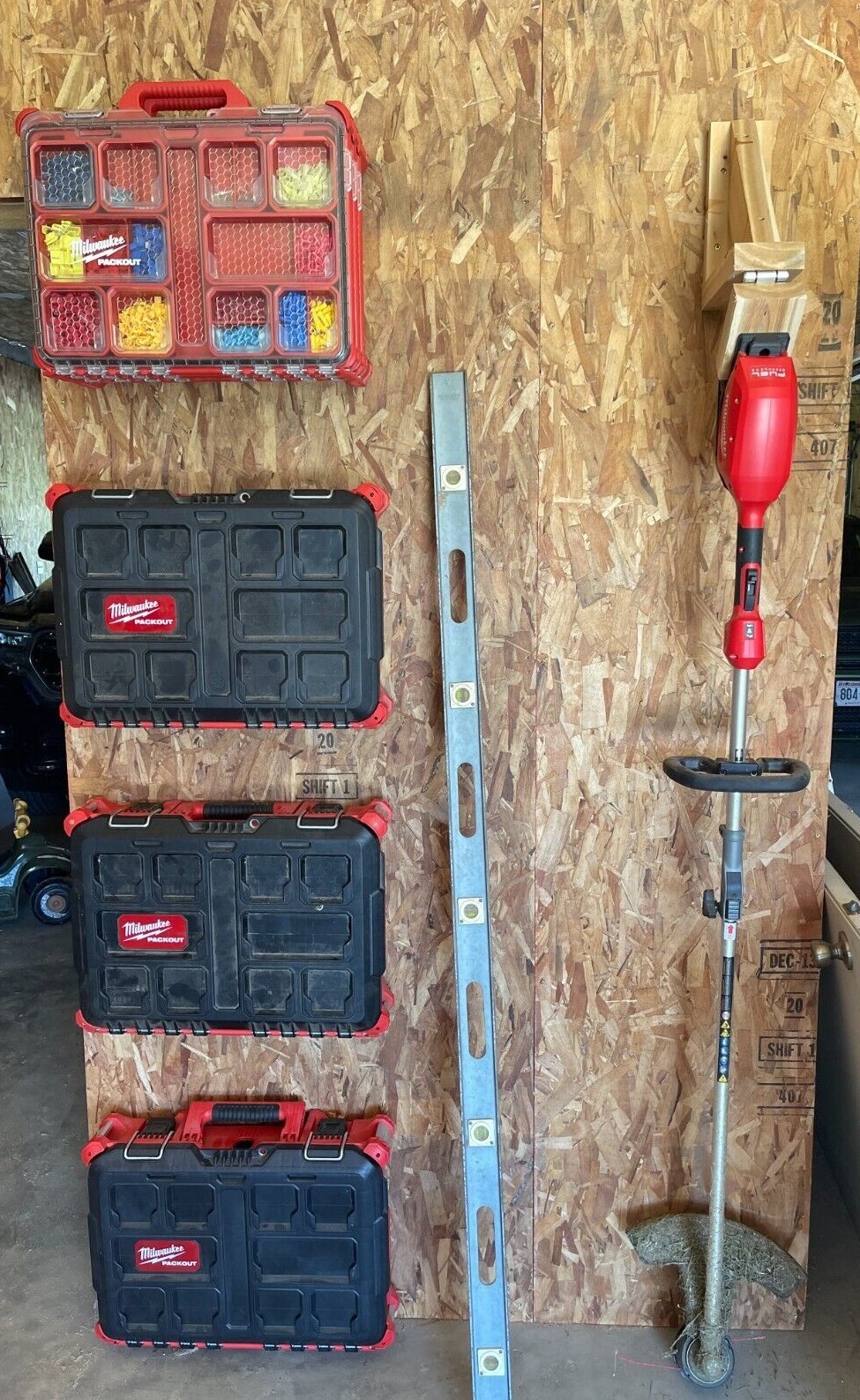 Milwaukee Packout wall mount cleat (cleat & latch) | Packout Hanger