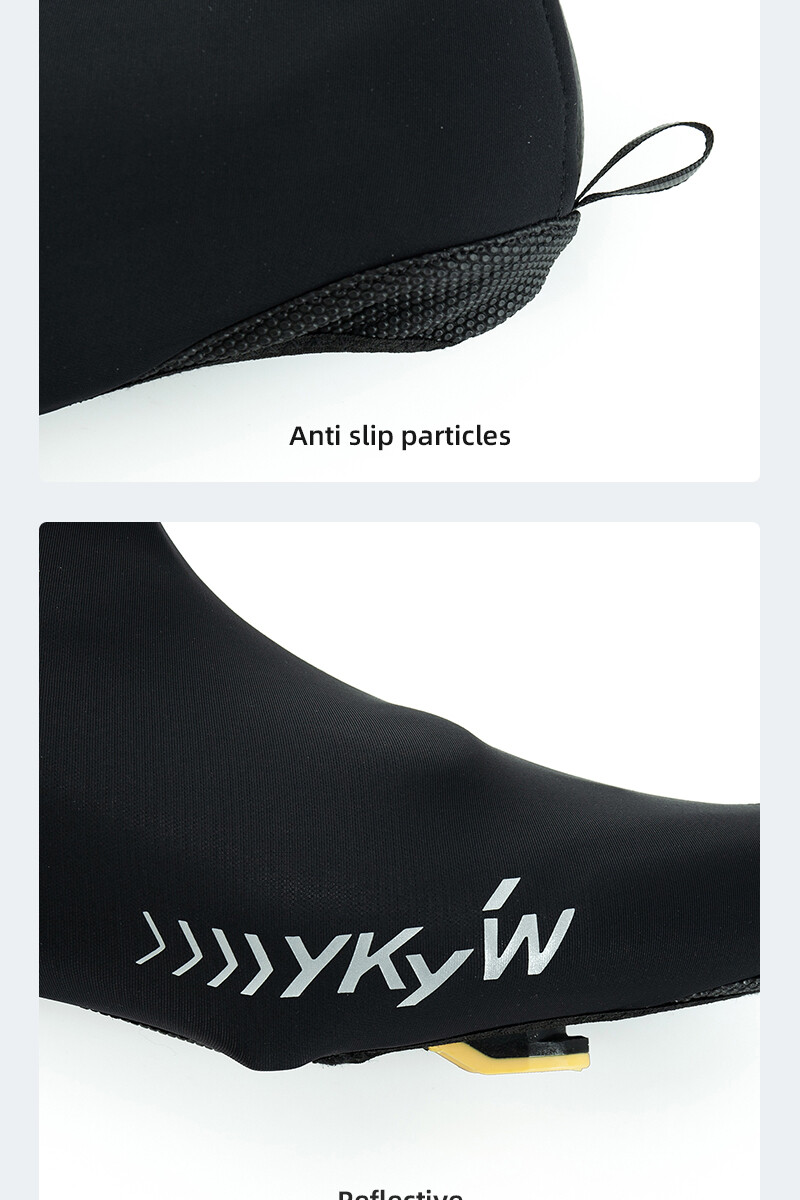 YKYWBIKE Cycling Shoe Cover Bike Shoe Covers Warm Waterproof Windproof Overshoes