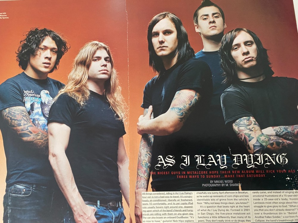 As I Lay Dying, Two Page Vintage Clipping