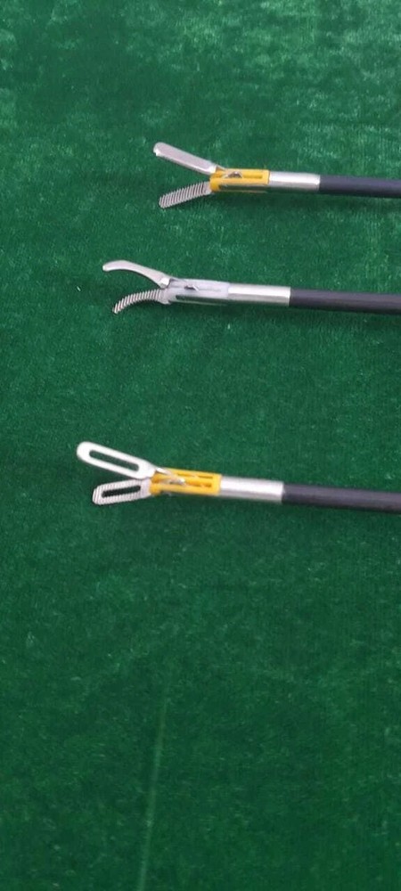 6pc Laparoscopic Bipolar Forceps with Cable Reusable Surcal Instments