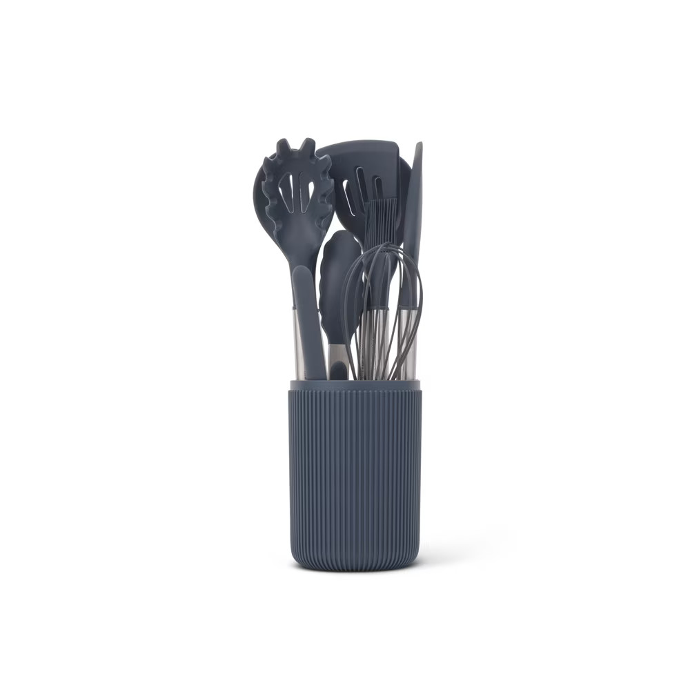 Thyme & Table 10-Piece Silicone Gadget Set - Blue